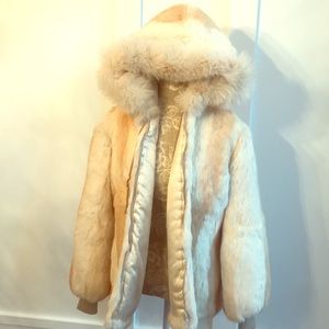 Vintage Rabbit fur jacket